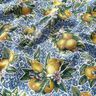 Tkanin dekoracyjna Gobelin kwiat cytryny – błękit/zieleń,  thumbnail number 2