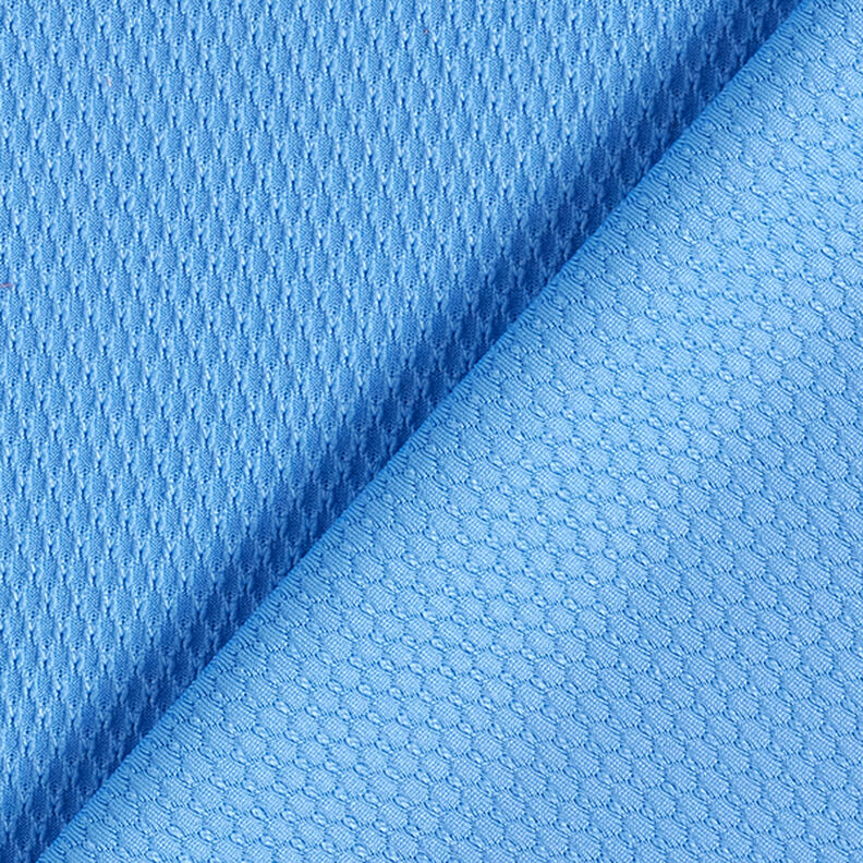 Dżersej żakardowy strukturalny – niebieski brylantowy,  image number 4