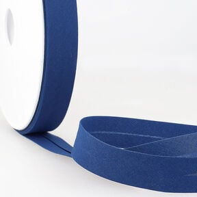 Taśma skośna Polycotton [20 mm] – błękit królewski, 