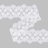 Wstawka z koronki tiulowej (38 mm) 1 – biel,  thumbnail number 1