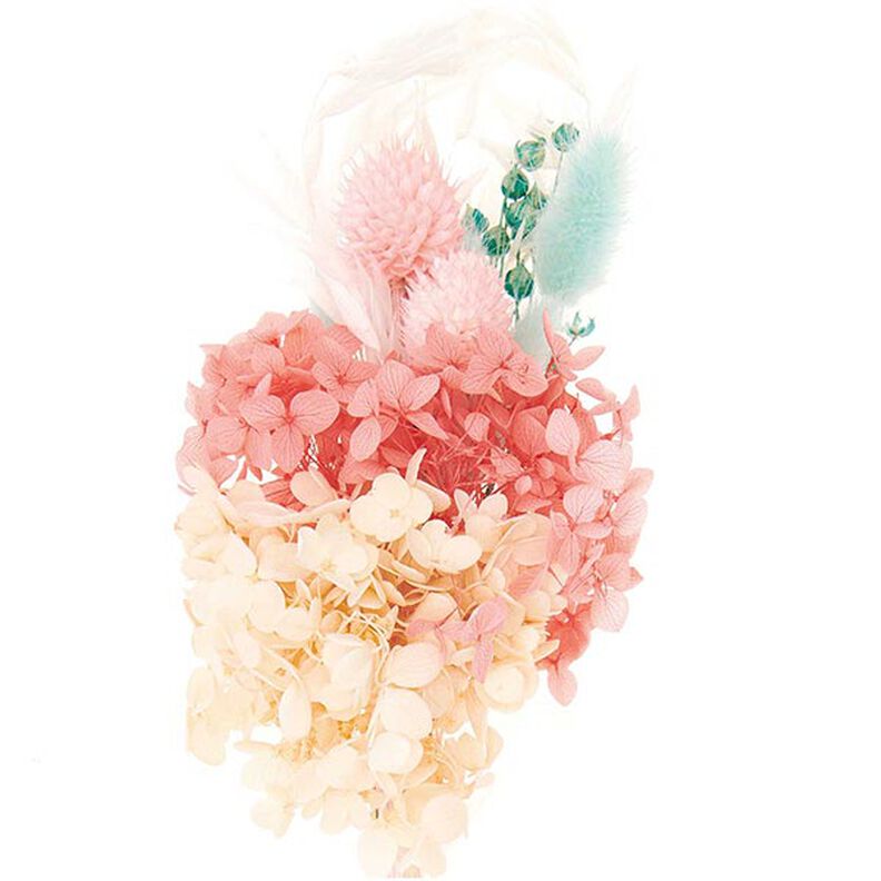 Zestaw suszonych kwiatów [ 30 cm ] | Rico Design – turkus,  image number 1
