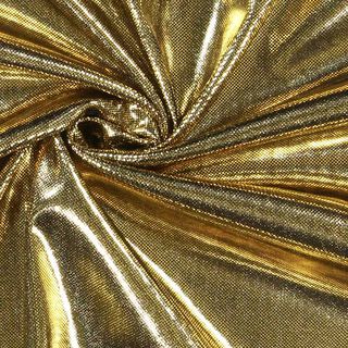 Tkanina dekor métalliqueacyjna lama – złoto metaliczny, 