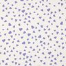 Dzianina dresowa pętelkowa serca | Poppy Fabrics – kość słoniowa/liliowy,  thumbnail number 1