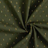 Tkanina wiskozowa w błyszczące krople – ciemna zieleń,  thumbnail number 4