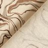 Mieszanka lnu marmur – migdałowy/mokka,  thumbnail number 4