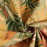 Tkanin dekoracyjna Half panama cyfrowe liście palmowe – jasny khaki,  thumbnail number 3