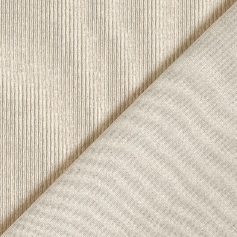 Dżersej prążkowany drobne prążki 2-1-1-1 – naturalny,  image number 3