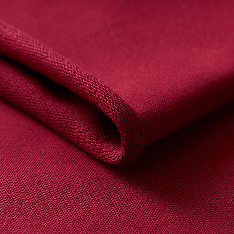 French Terry ciężki – bordo, image number 4