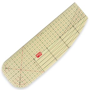 Linijka do prasowania [30 x 10 cm] | Prym – przezroczysty, 