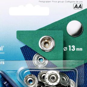 Zatrzaski Sport Mini [Ø 13 mm] - srebrny| Prym, 