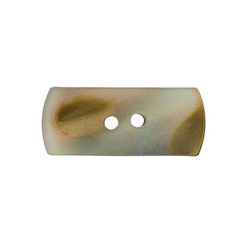 Guzik poliestrowy, 2 dziurki [ Ø18 mm ] – jasny brąz,  image number 1