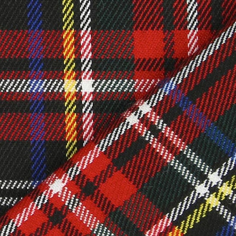 Szkocka krata Tartan kratka duża – czerń,  image number 3