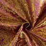 Żakard odzieżowy metaliczny wzór Paisley – lilia/złoto,  thumbnail number 4