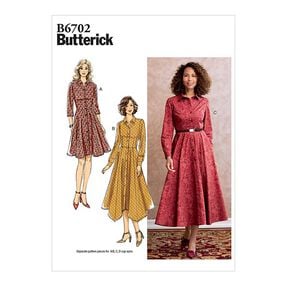 Sukienka, Butterick 6702 | 32-40, 