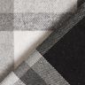 Flanela na płaszcze w kratkę | Katia Fabrics – mglisty szary/stare srebro,  thumbnail number 4