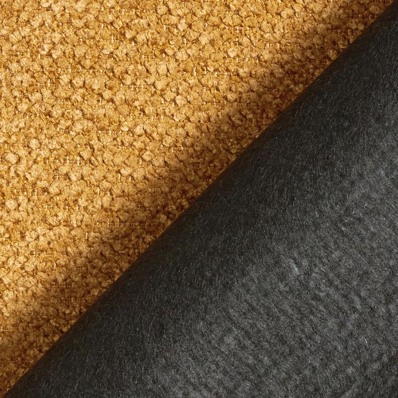 Tkanina tapicerska miękki włos – musztarda,  image number 3