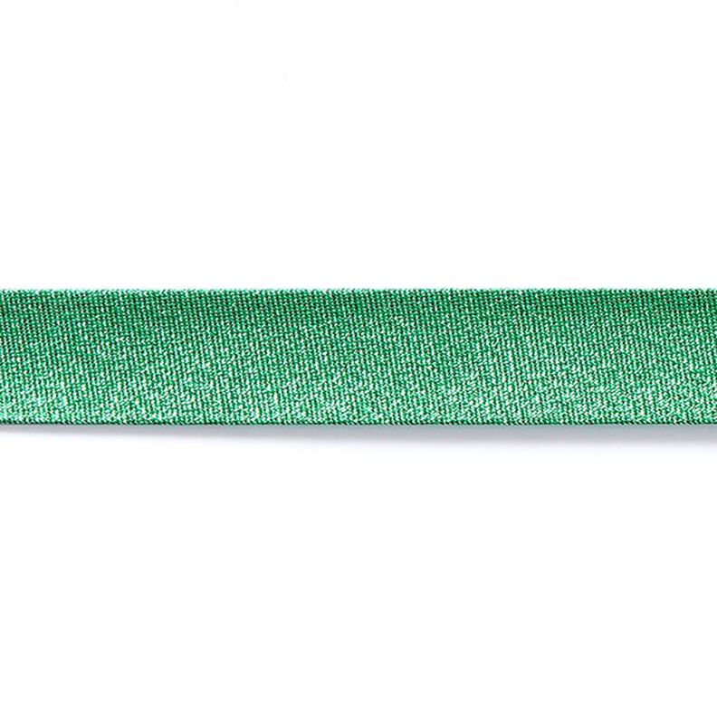 Taśma skośna Metaliczny [20 mm] – zieleń,  image number 2