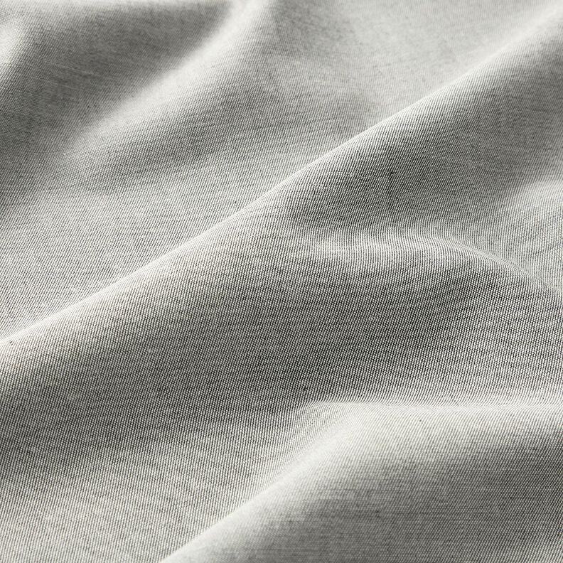Mieszanka wełniana strecz, jednokol. – jasnoszary,  image number 2