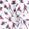 Kreton Tkanina na licencji Spiderman | Marvel – biel,  thumbnail number 3