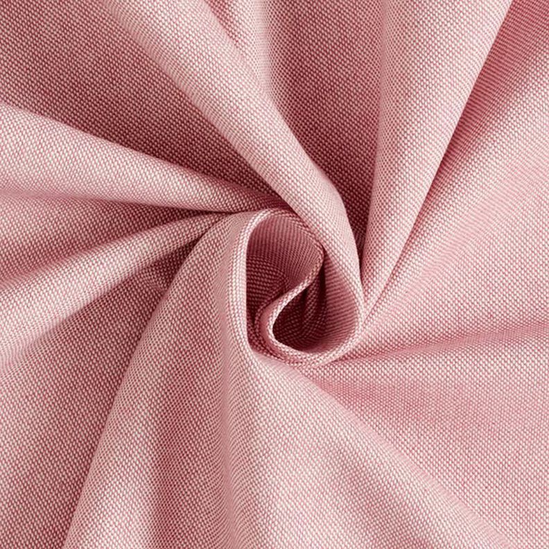 Tkanina dekoracyjna półpanama chambray, z recyklingu – różowy,  image number 1