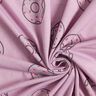 Dżersej bawełniany brokatowe pączki | by Poppy – pastelowy fiolet,  thumbnail number 3