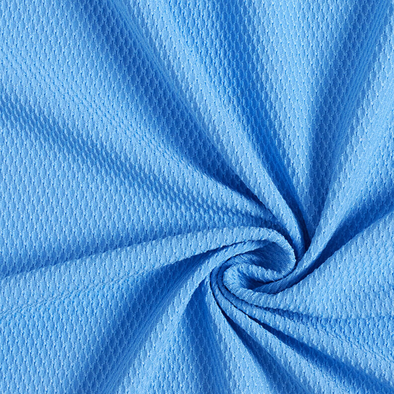 Dżersej żakardowy strukturalny – niebieski brylantowy,  image number 3