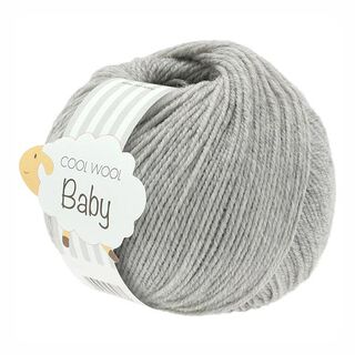 Cool Wool Baby, 50g | Lana Grossa – jasnoszary, 