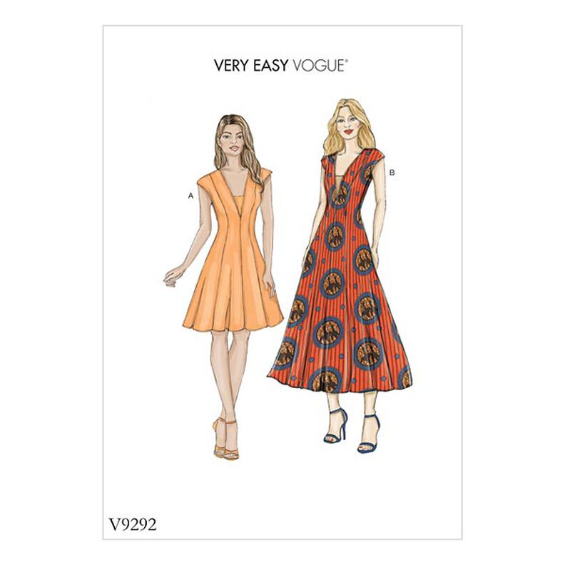 Suknia wieczorowa, Very Easy Vogue 9292 | 32 - 48,  image number 1