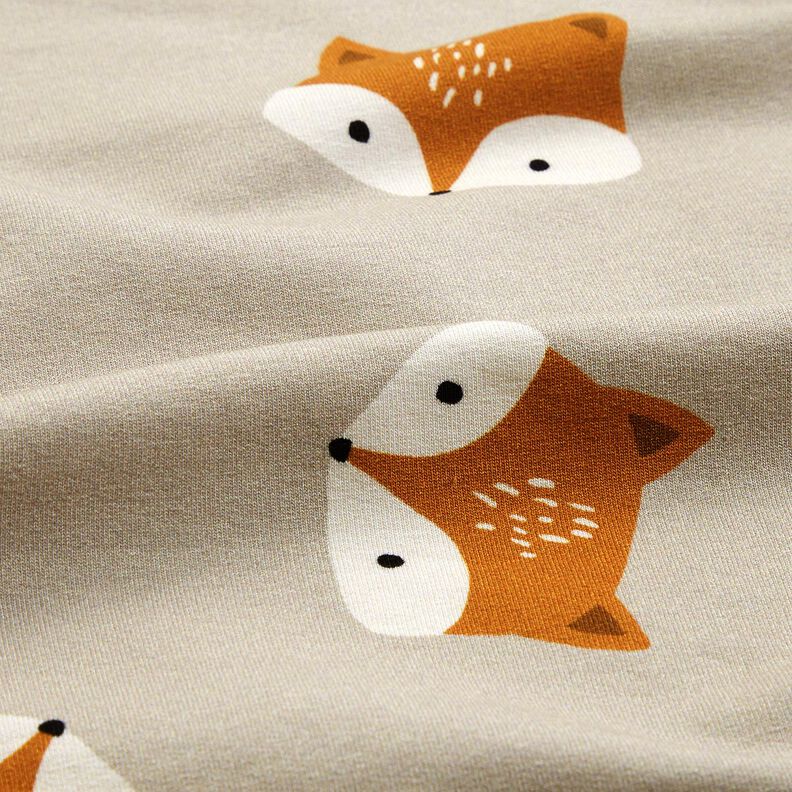 French Terry ma?y lis – srebrnoszary,  image number 2