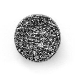 Guzik metalowy Meteor – screbro, 