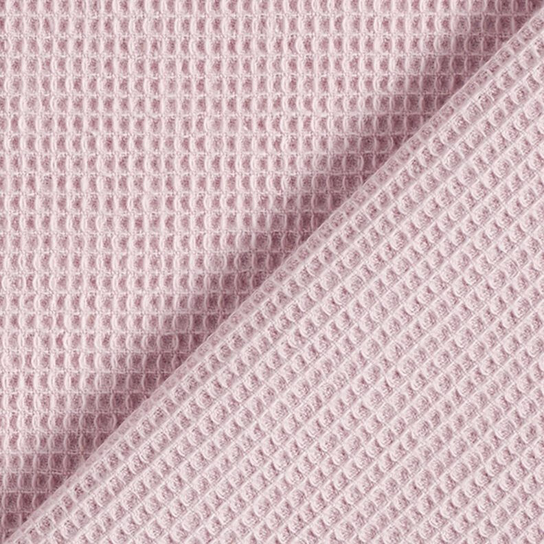 Drobna pika waflowa waffelpiqué – różowy,  image number 3