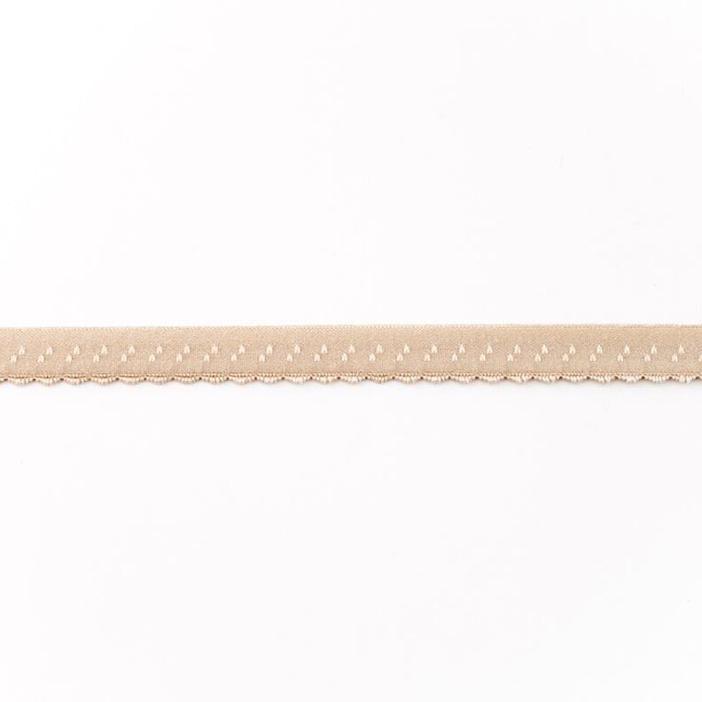 Elastyczna lamówka Koronka [12 mm] – beż,  image number 1