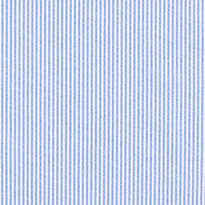Kora Mieszanka z bawełną paski – błękit królewski/mleczna biel,  image number 1