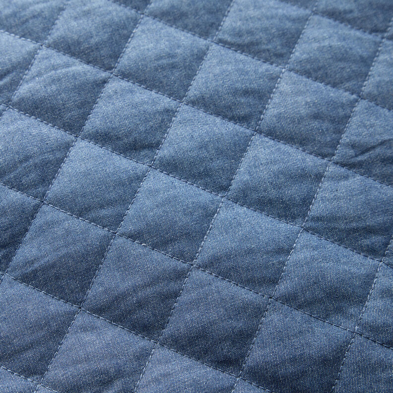 Tkanina pikowana chambray jednokol. – dżins,  image number 4