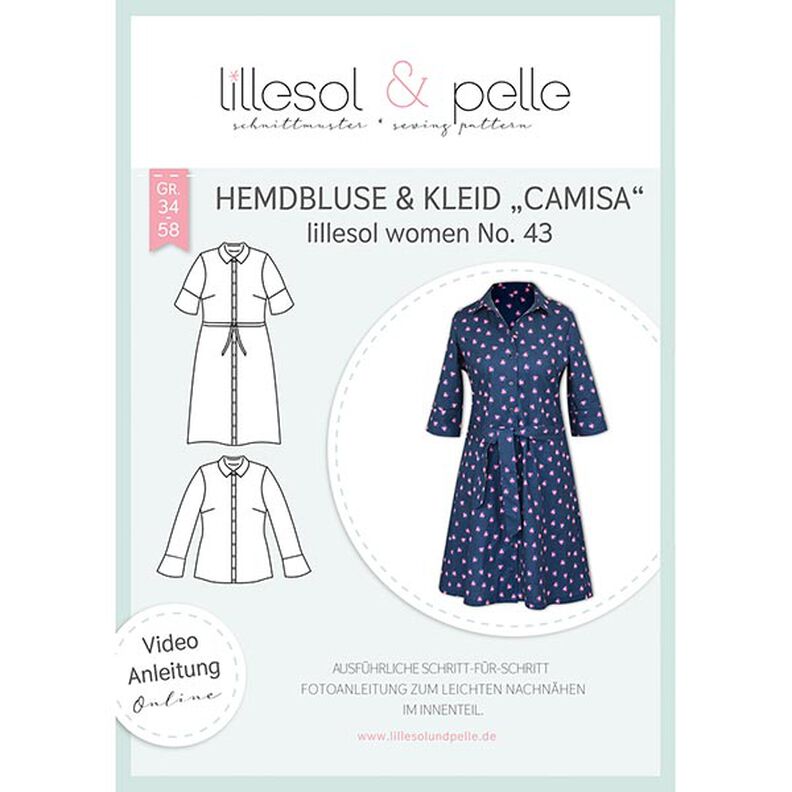 Koszula i sukienka Camisa | Lillesol & Pelle No. 43 | 34-58,  image number 1
