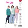 Bluza / Bluza z kapturem trzy długości | Burda 5979 | 34-48,  thumbnail number 1