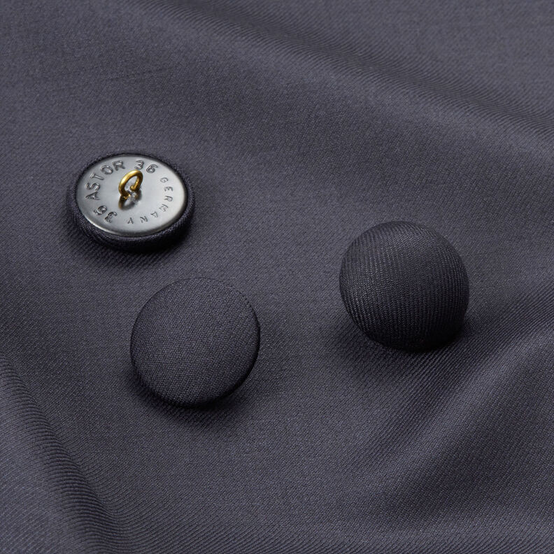 Guzik obciągnięty Gloss – granatowy,  image number 4