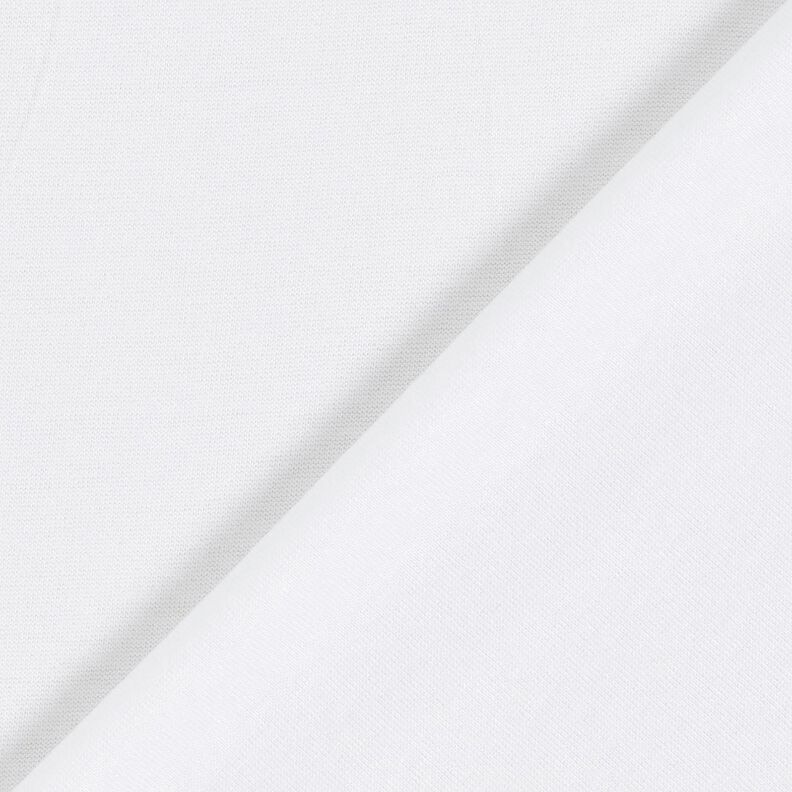 Letni dżersej wiskozowy, jasny – biel,  image number 3