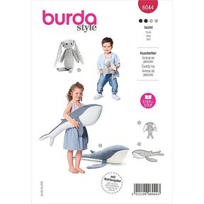 Przytulanka z materiału, Burda 6044 | 1, 