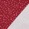 Dzianina dresowa pętelkowa serca | Poppy Fabrics – ciemnoczerwony/pink,  thumbnail number 3