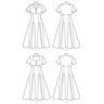 Sukienka 1952 vintage, Butterick 6018|40 - 48,  thumbnail number 8