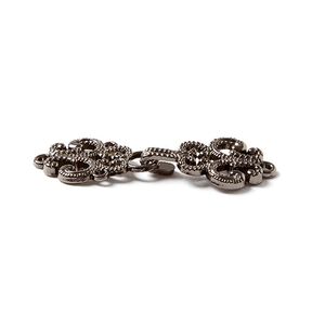Zapinka Ornament 3 - stare srebro metaliczny, 