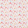 GOTS Dżersej bawełniany kolorowe kwiaty nadruk cyfrowy | Poppy Fabrics – biel/brzoskwinia,  thumbnail number 1