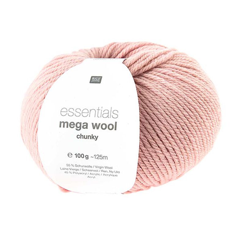 Essentials Mega Wool chunky | Rico Design – róż,  image number 1