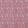 Krepa szyfonowa ze wzorem paisley – czerwona lilia,  thumbnail number 1