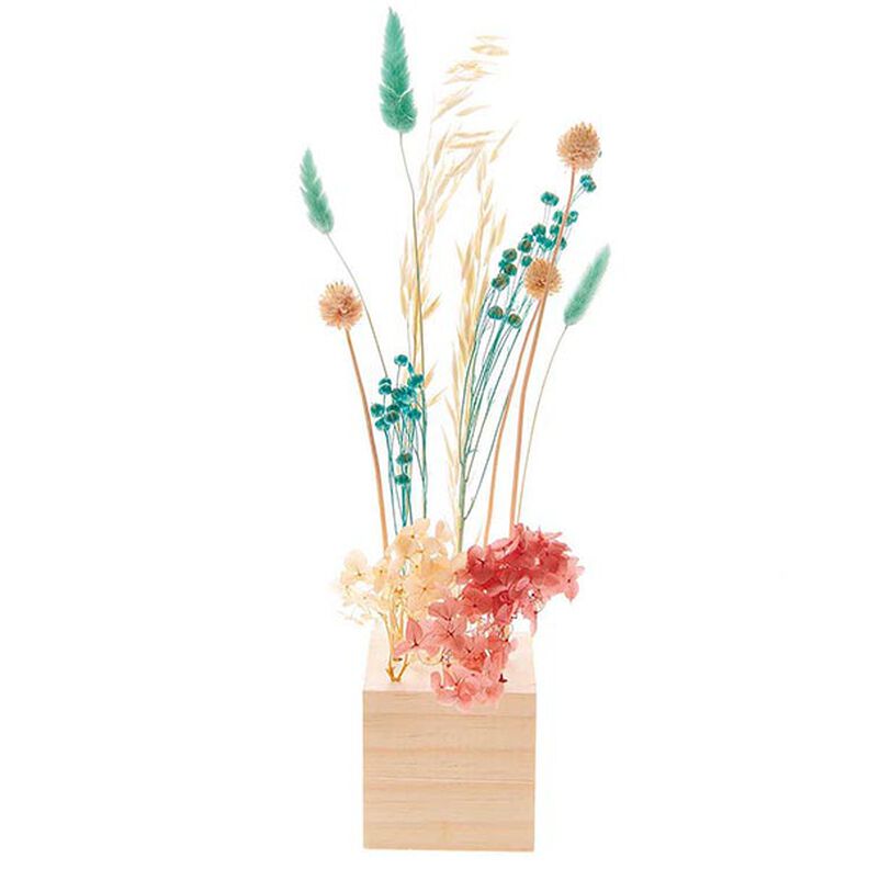 Zestaw suszonych kwiatów [ 30 cm ] | Rico Design – turkus,  image number 4