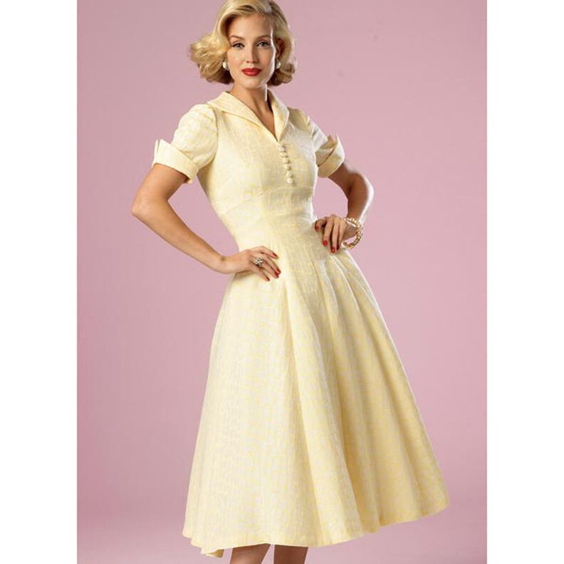 Sukienka 1952 vintage, Butterick 6018|40 - 48,  image number 2