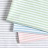 Tkanina bawełniana Kreton swobodne paski – jasnoniebieski/biel,  thumbnail number 5