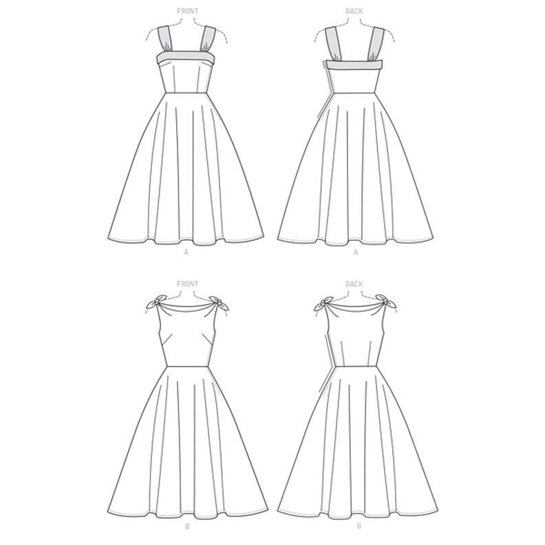 Sukienka - Vintage 1953, McCalls 7599 | 40 - 48,  image number 6
