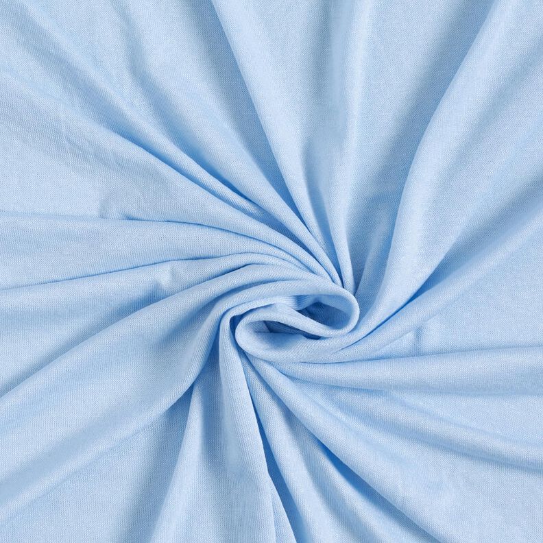 Letni dżersej wiskozowy, jasny – jasnoniebieski,  image number 1